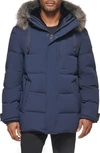 Andrew Marc Bremen Water Resistant Down Puffer Jacket In Ink