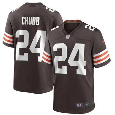 Nike Men's Nfl Cleveland Browns (nick Chubb) Game Football Jersey