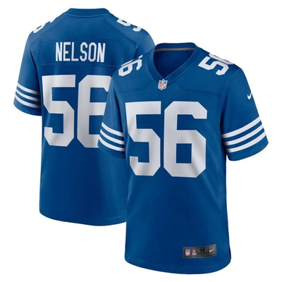 Nike Men's Nfl Indianapolis Colts (quenton Nelson) Game Football Jersey In Blue