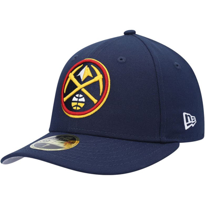 New Era Men's Navy Denver Nuggets Team Low Profile 59fifty Fitted Hat