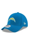 NEW ERA NEW ERA POWDER BLUE LOS ANGELES CHARGERS THE LEAGUE LOGO 9FORTY ADJUSTABLE HAT,12494448