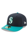NEW ERA NEW ERA ROYAL SEATTLE MARINERS ALTERNATE 2 AUTHENTIC COLLECTION ON-FIELD LOW PROFILE 59FIFTY FITTED ,70367400