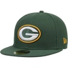 NEW ERA NEW ERA GREEN GREEN BAY PACKERS OMAHA 59FIFTY FITTED HAT,70338966