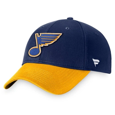 Fanatics Men's Navy St. Louis Blues Core Primary Logo Flex Hat