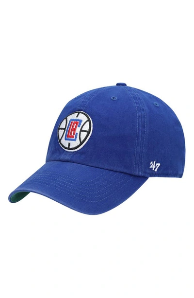 47 ' Royal La Clippers Team Franchise Fitted Hat