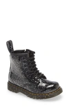 Dr. Martens 1460 Glitter Boots In Black