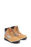 Timberland Mixed Media Field Boot In Wheat Nubuck