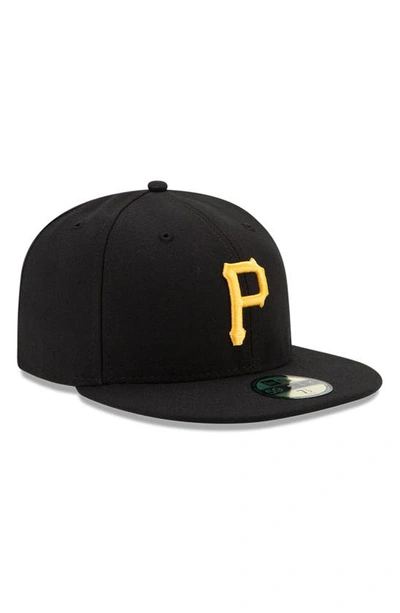 New Era Kids' Youth  Black Pittsburgh Pirates Authentic Collection On-field Game 59fifty Fitted Hat