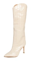 SCHUTZ MARYANA TALL BOOTS EGGSHELL,SCHUT31217