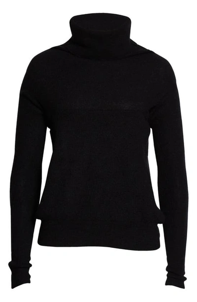 Jacquemus La Maille Ascua Mohair Blend Turtleneck Sweater In Black ...