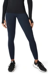 Sweaty Betty Therma Workout Leggings In Navy Blue