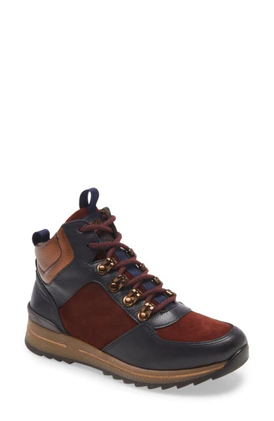 Ara Ontario Boot In Blau Gauchosoft/ Velour