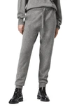 Allsaints Olly Recycled Cashmere & Wool Blend Joggers In Cinder