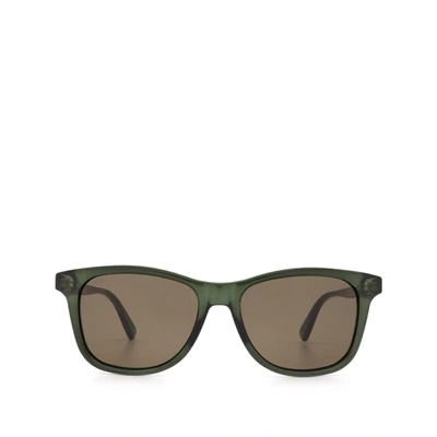 Gucci Gg0936s Green Sunglasses In .