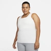 Nike Yoga Luxe Women's Shelf-bra Tank In Sail,white