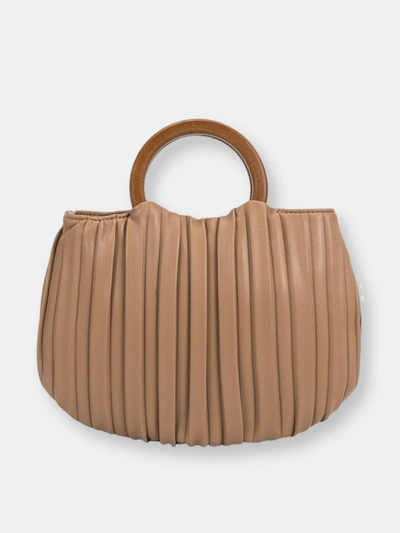 Melie Bianco Kate Tan Small Crossbody Bag In Brown