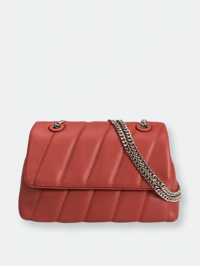 Melie Bianco Karoly Rust Crossbody Bag In Red