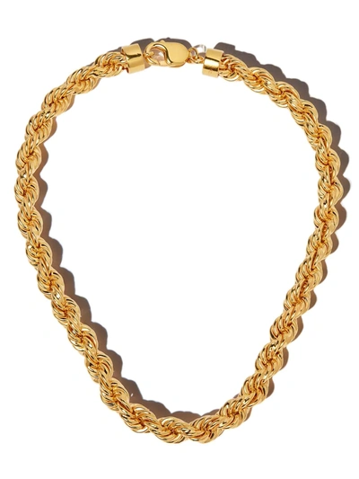 Loren Stewart Rope Chain-link Necklace In Gold