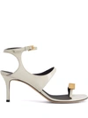 Giuseppe Zanotti Ciubecca 70mm Sandals In 白色