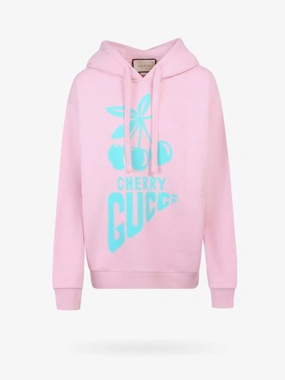 Gucci Sweatshirt In Pink