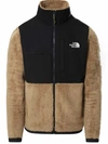 The North Face North Face Sherpa Zip Jacket - Kelp Tan In Cammello/nero