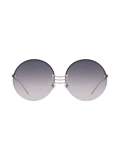For Art's Sake Vermeer 62mm Faux Pearl Sunglasses In Grey