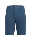 Hudson Relaxed Chino Shorts In Navy