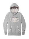 Ugg X Telfar Logo Hoodie In Heather Grey