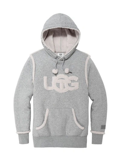 Ugg X Telfar Logo Hoodie In Heather Grey