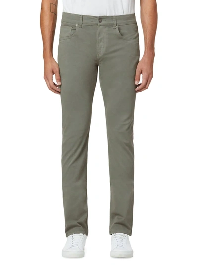 Hudson Blake Slim Straight Jeans In Greens