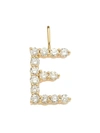 Saks Fifth Avenue Women's 14k Yellow Gold & Diamond Large Initial Charm In Initial E