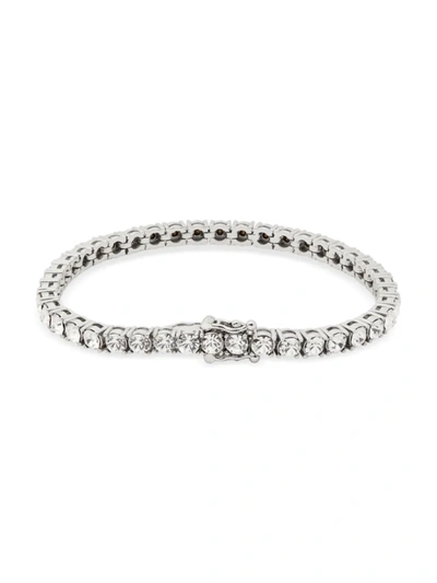 【限定価格】Kate Spade☆Silvertone Cubic Zirconia Kate Spade Silvertone & Cubic Zirconia Tennis Bracelet In