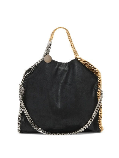 Stella Mccartney 3-chain Falabella Tote In Black