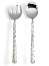 Michael Wainwright Truro Platinum 2-piece Salad Servers Set In Grey