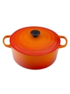 Le Creuset 5.5 Quart Round French Oven In Flame