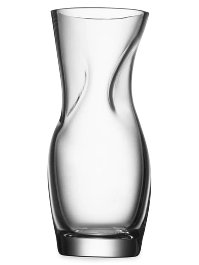 Orrefors Squeeze Small Crystal Vase In Clear