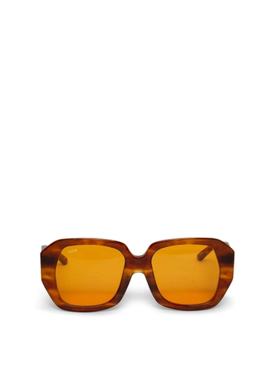 Vada Cicada Eyes Sunglasses In Orange