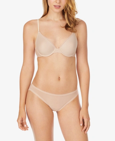 Le Mystere On Gossamer Women's Mesh Convertible T-shirt Bra In Champ