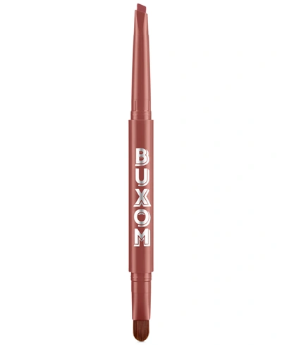 Buxom Cosmetics Power Line Plumping Lip Liner In Hush Hush Henna