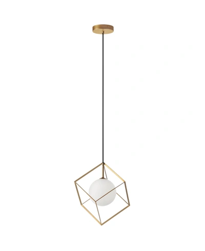 Dainolite 1 Light Halogen Pendant In Gold