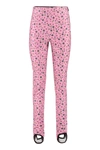 Moncler Genius X Naj-oleari 3 Moncler Grenoble Printed Stirrup Ski Pants In Fuchsia