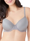 Wacoal Back Appeal Smoothing T-shirt Bra In Silver Sconce