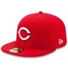 New Era Cincinnati Reds Retro Classic 59fifty Fitted Cap In Red