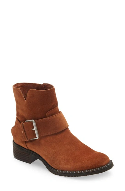 Gentle Souls By Kenneth Cole Benton Slit Moto Bootie In Luggage ModeSens