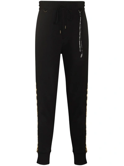 Mastermind Japan World Leopard Print Track Pants In Black