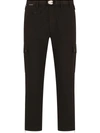 DOLCE & GABBANA CROPPED CARGO TROUSERS