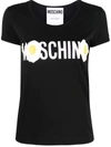 MOSCHINO EGG-PRINT COTTON T-SHIRT