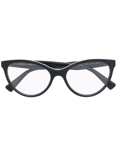 Valentino Garavani Va3013 Cat-eye Glasses In Schwarz