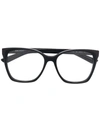 Karl Lagerfeld Rectangular Optical Kl6050 1 In Schwarz