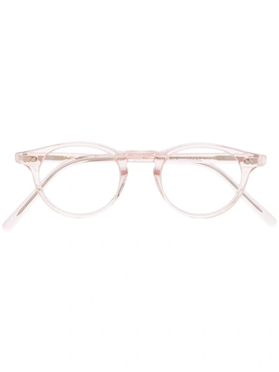 Epos Efesto Round Glasses In Nude